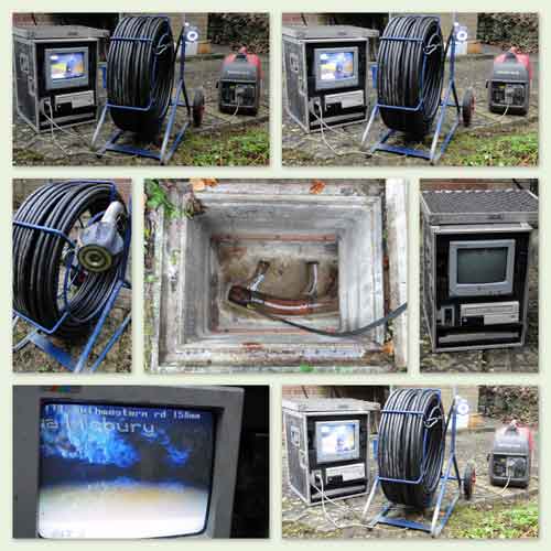 drains collage