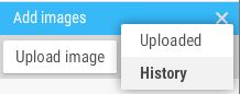 Layer history