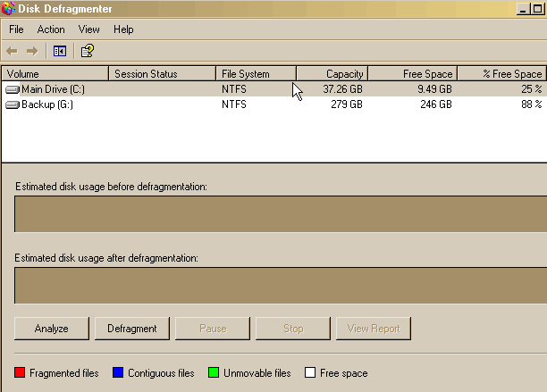 DefragmentStartBox