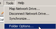 folder options